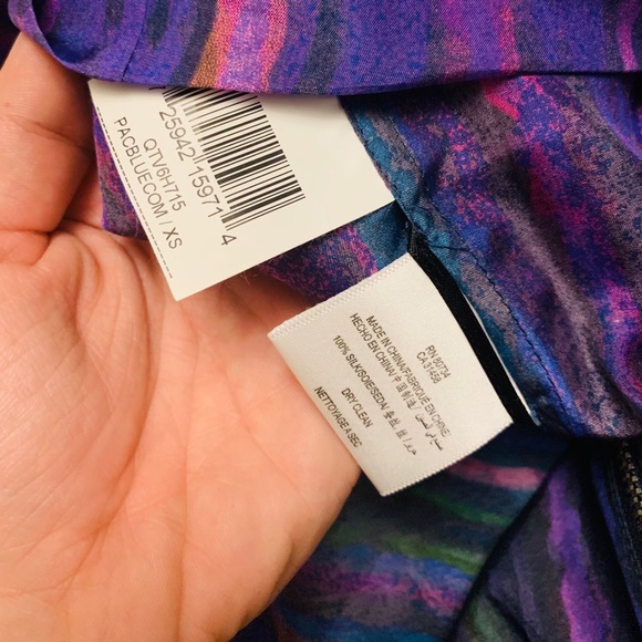 BCBG Multicolor Silk Dress - Picture 6 of 8